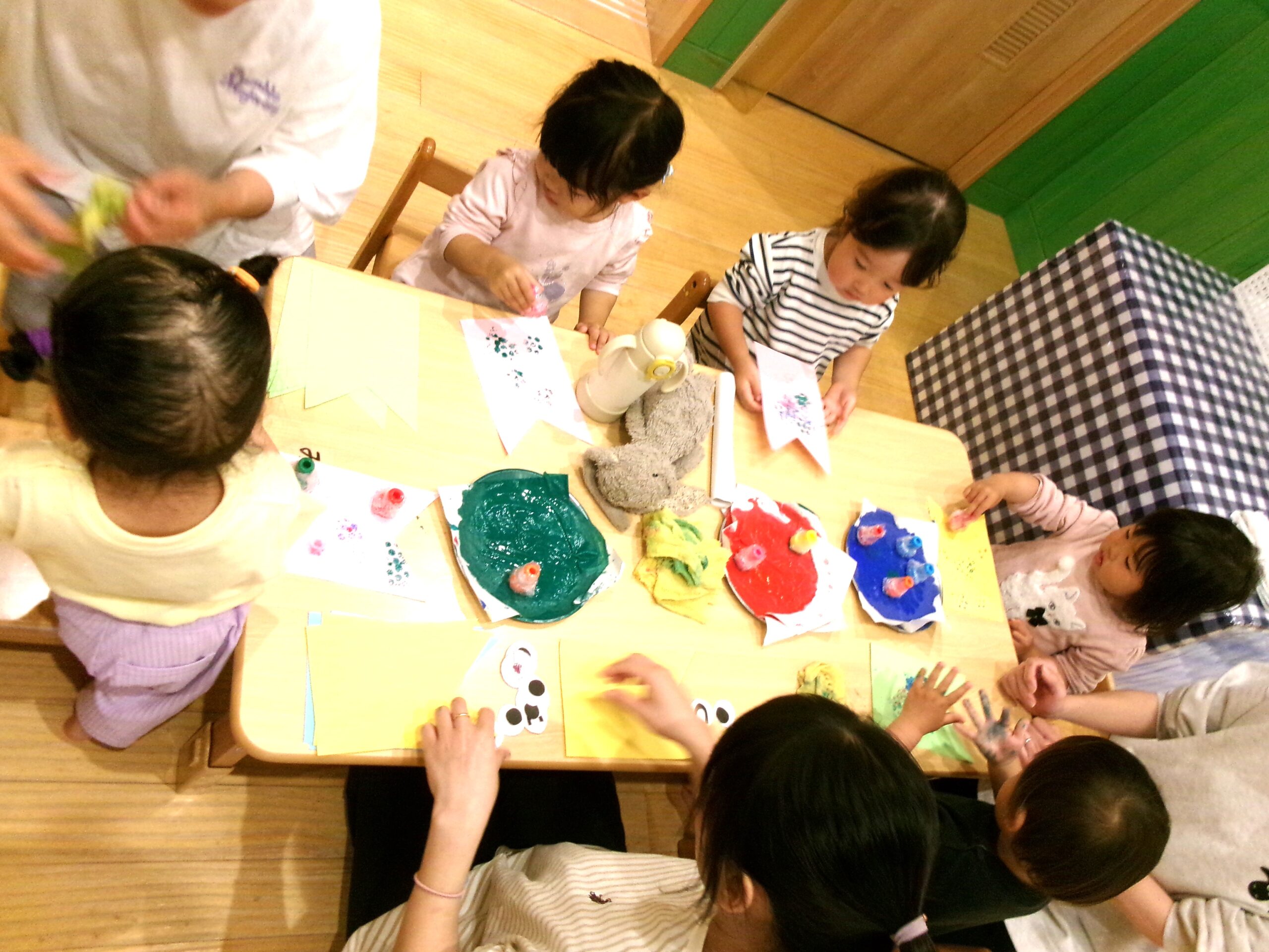 えのぐあそび！ぺったんこ！