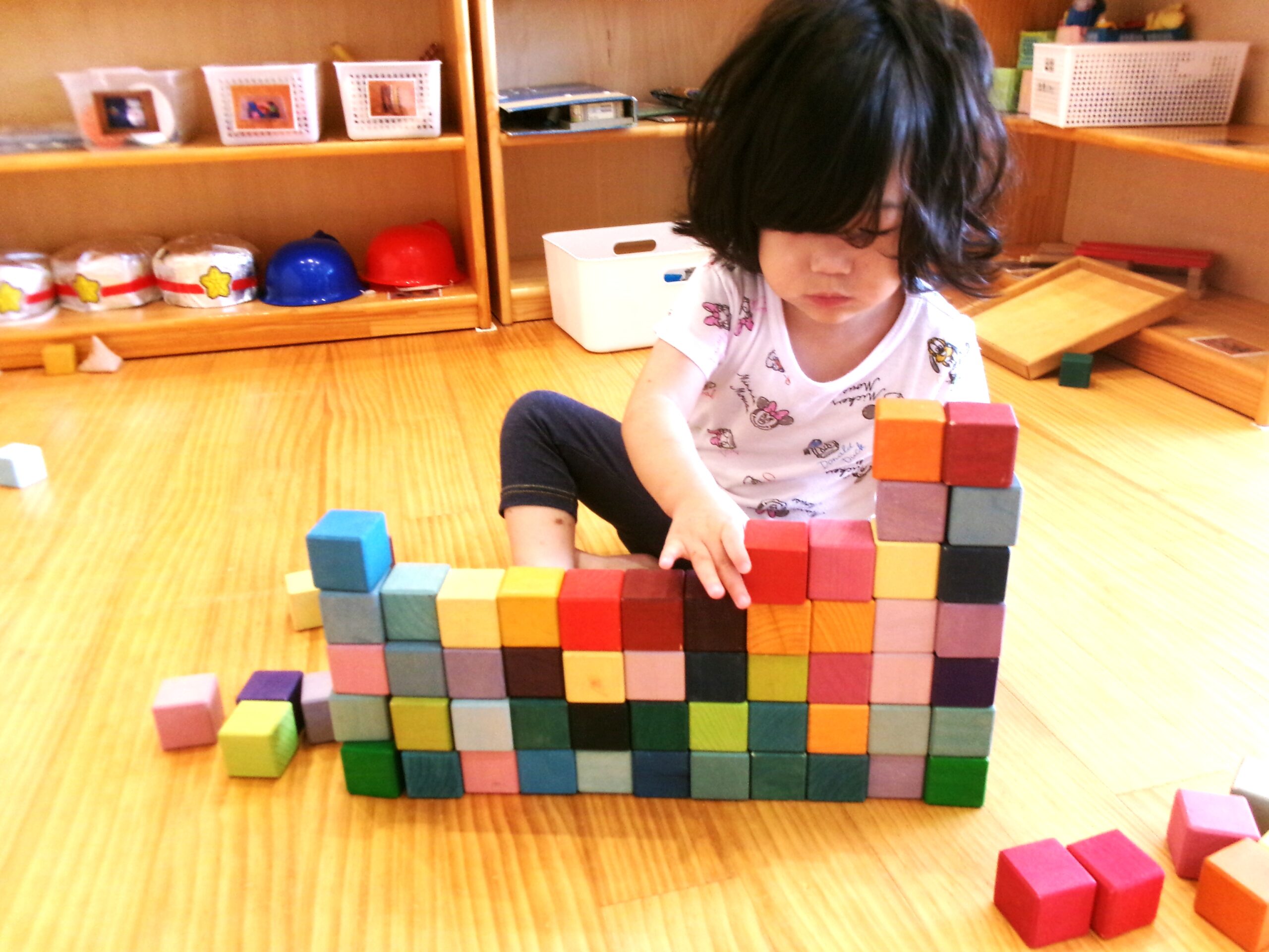 この集中力がすごい！夢中になっているまなざしが素敵です！