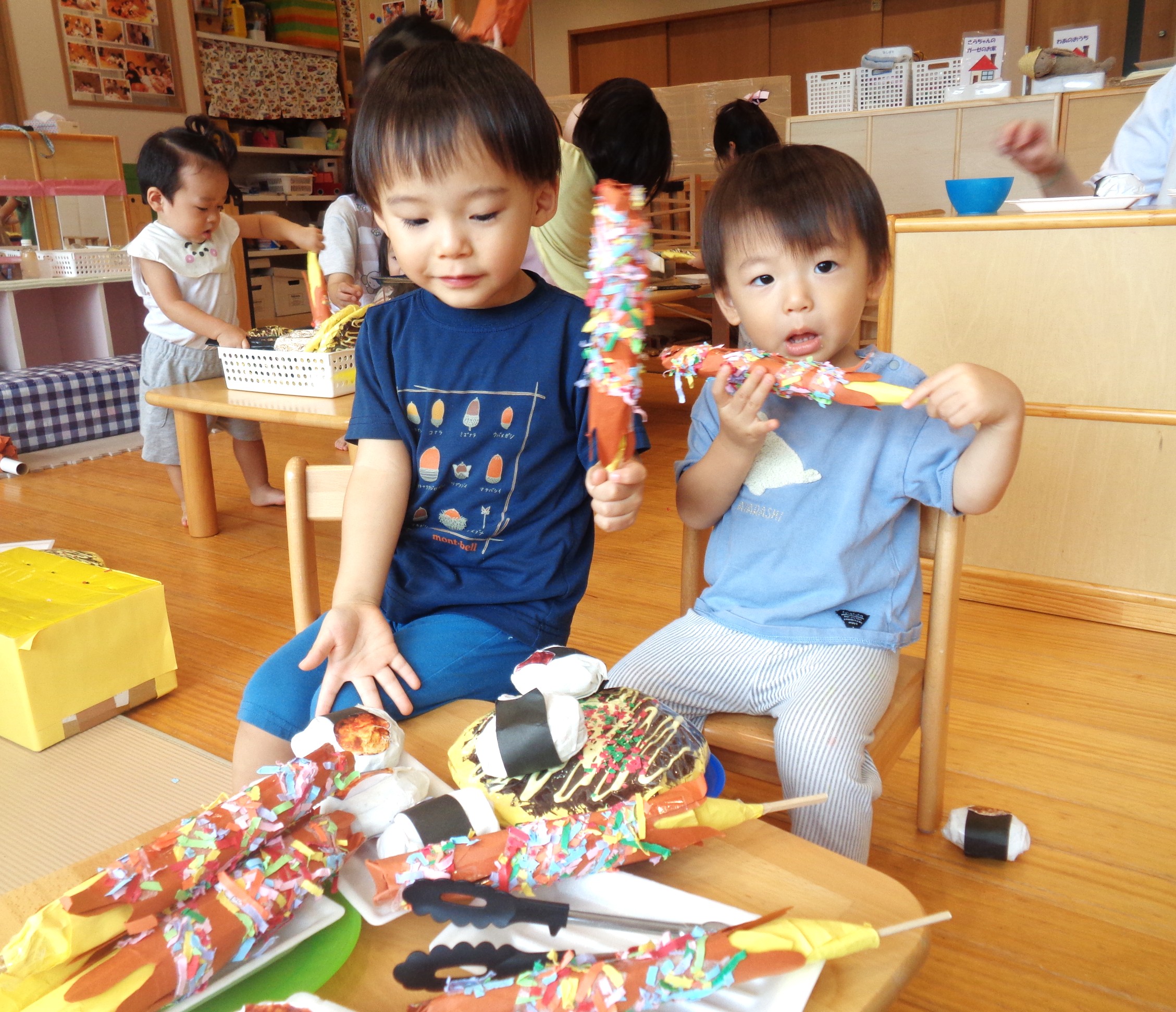 チョコバナナはいかがですか〜？おいしいよー！！