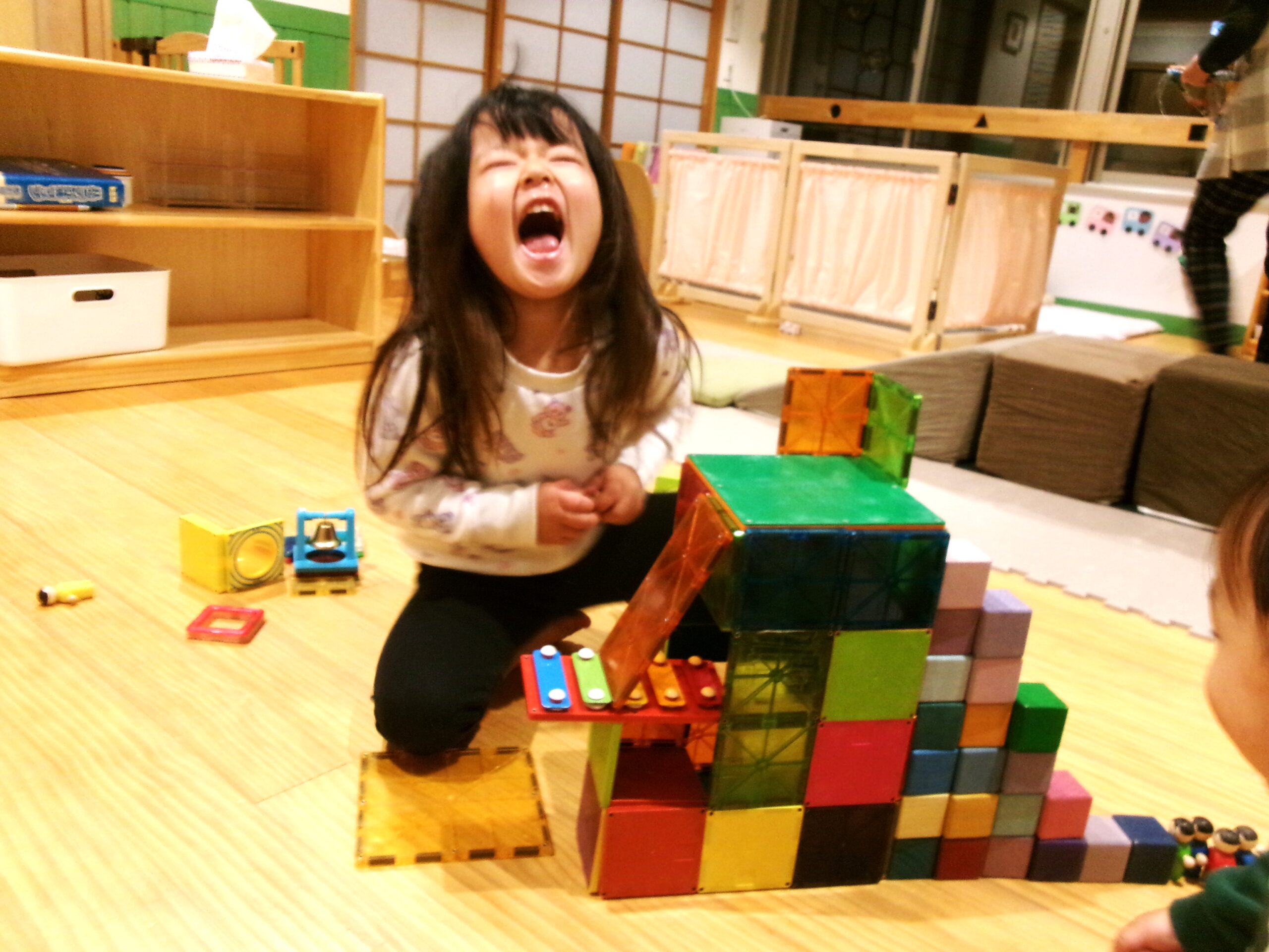 大作の完成〜！みんなに褒められて嬉しくて仕方がな〜い！！