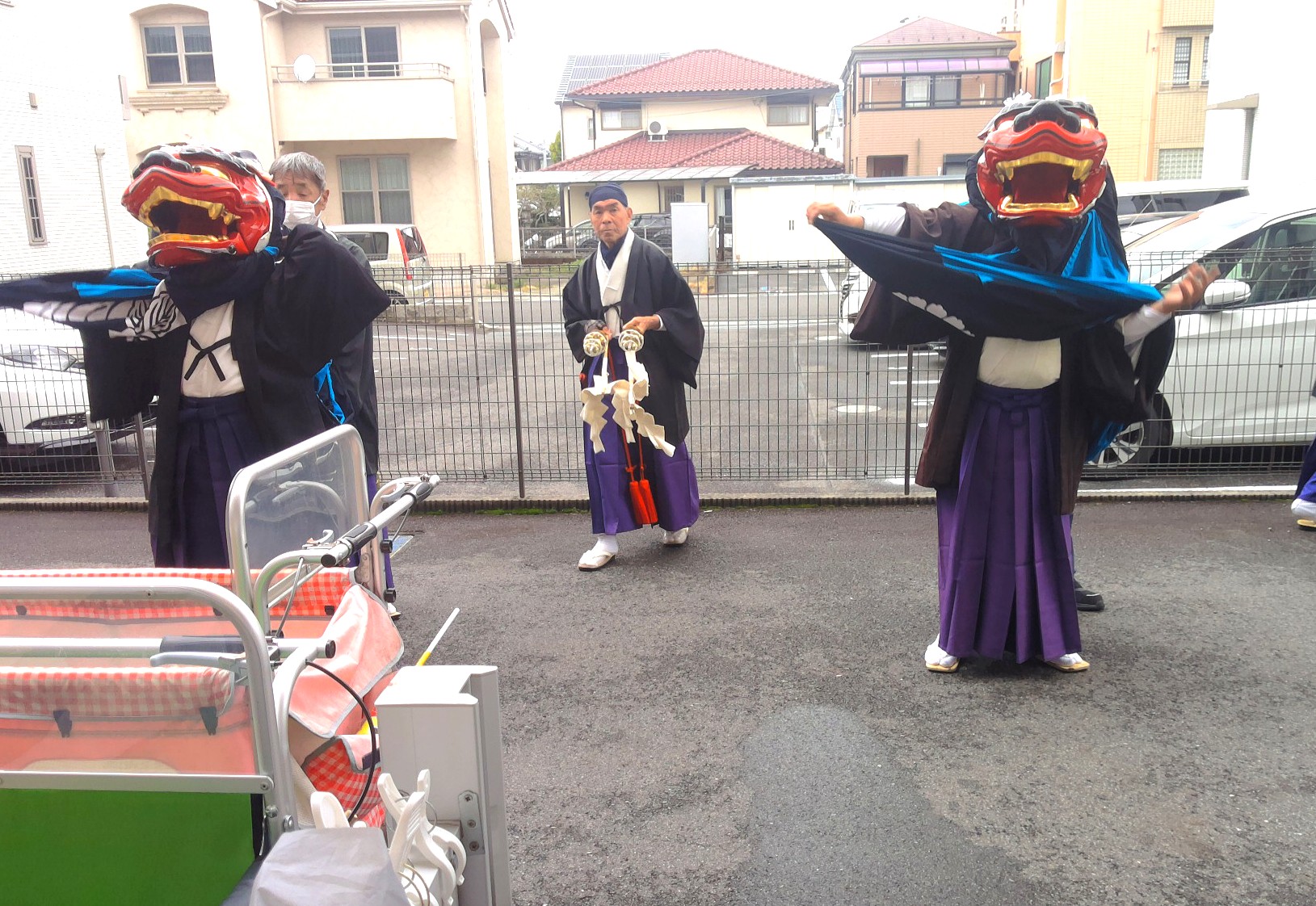 子どもたちの健やかな成長への願いを込めてご祈祷していただきました！